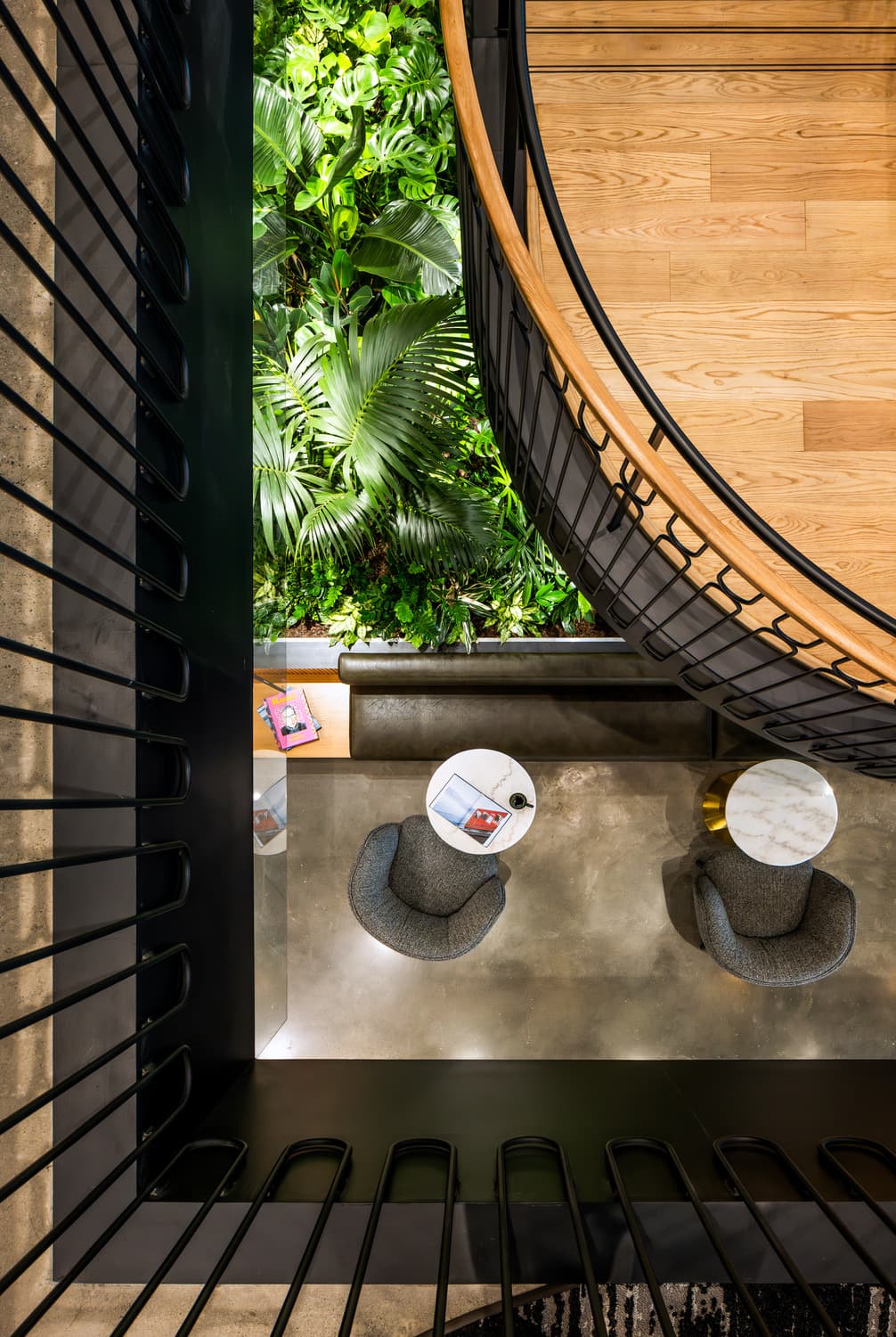 Amazon, Arlington, COE, Center of Energy, HQ2, Jasper, METS, Mets 678, NBBJ, Virginia, Washington D.C., abstract, detail, interior design, interiors, nature, plants, seating, staircase
Amazon, Arlington, COE, Center of Energy, HQ2, Jasper, METS, Mets 678, NBBJ, Virginia, Washington D.C., abstract, detail, interior design, interiors, nature, plants, seating, staircase