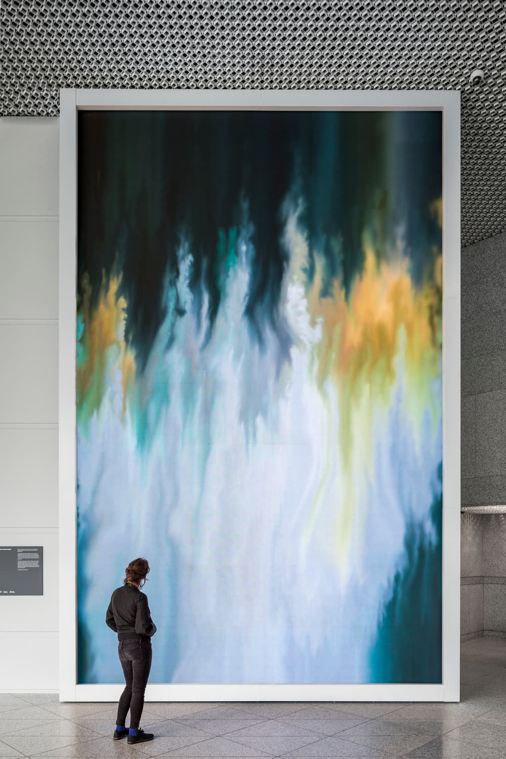 Beacon Capital Partners, ESI Design, LED lighting, Chicago, interactive media, lobby