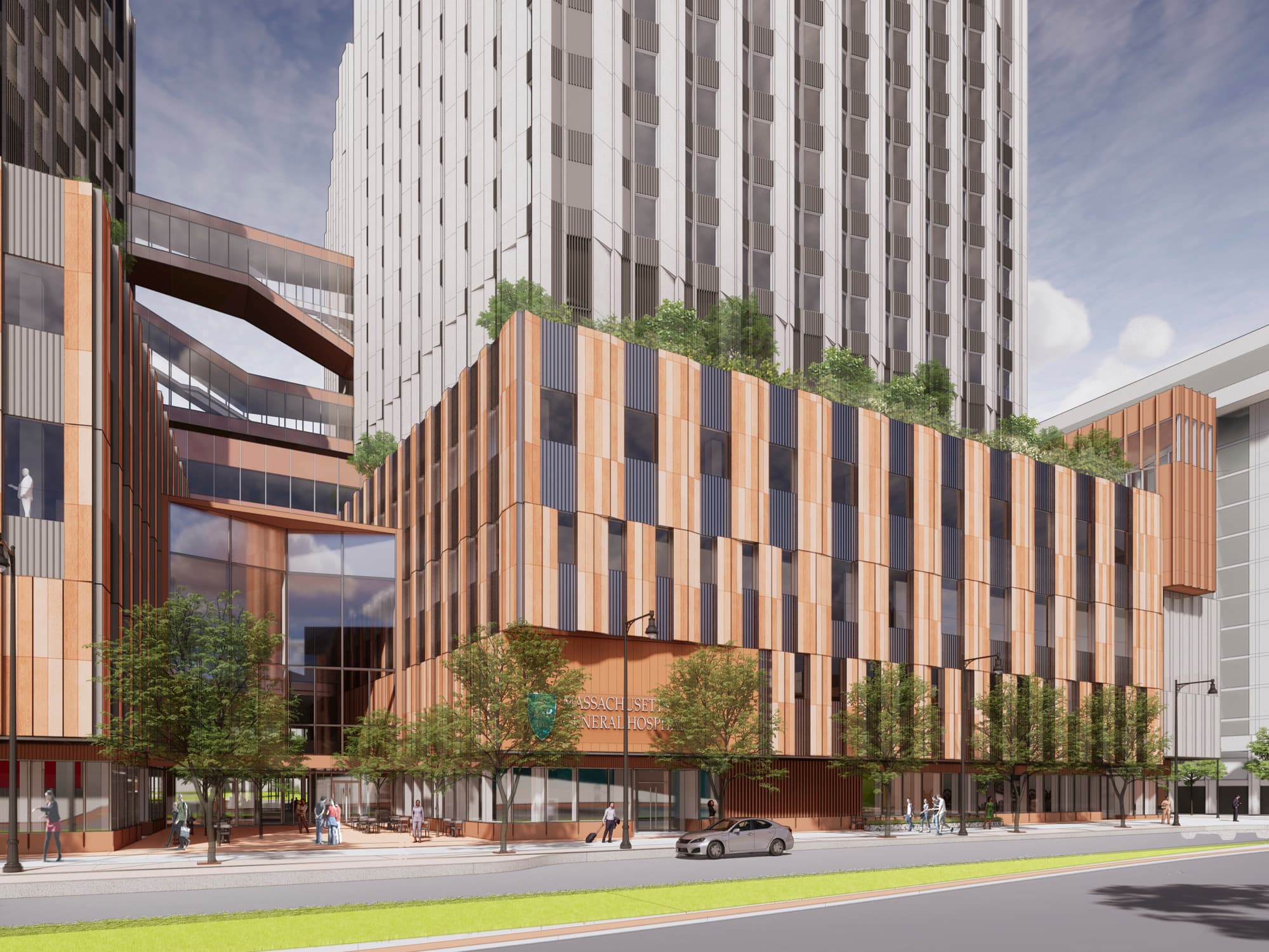 Massachusetts General Hospital, the Phillip and Susan Ragon Building NBBJ